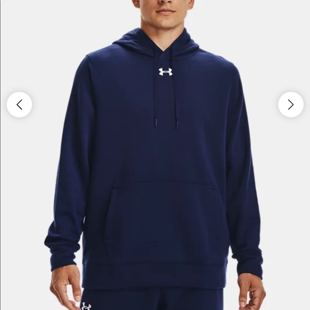 Under armor men’s navy hoodie